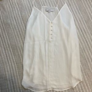 Cream chiffon camisole